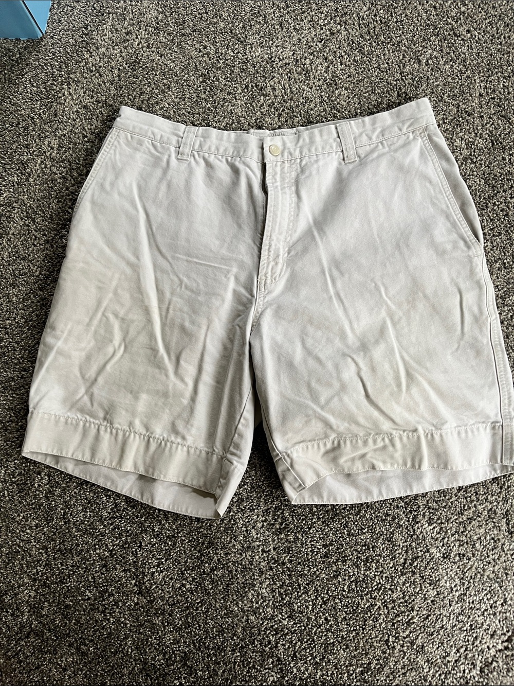 Columbia Men's Light Taupe Flat Front Shorts